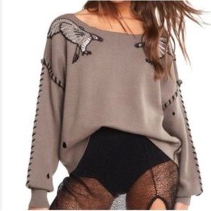 Wildfox Playa Thunderbird Sweater